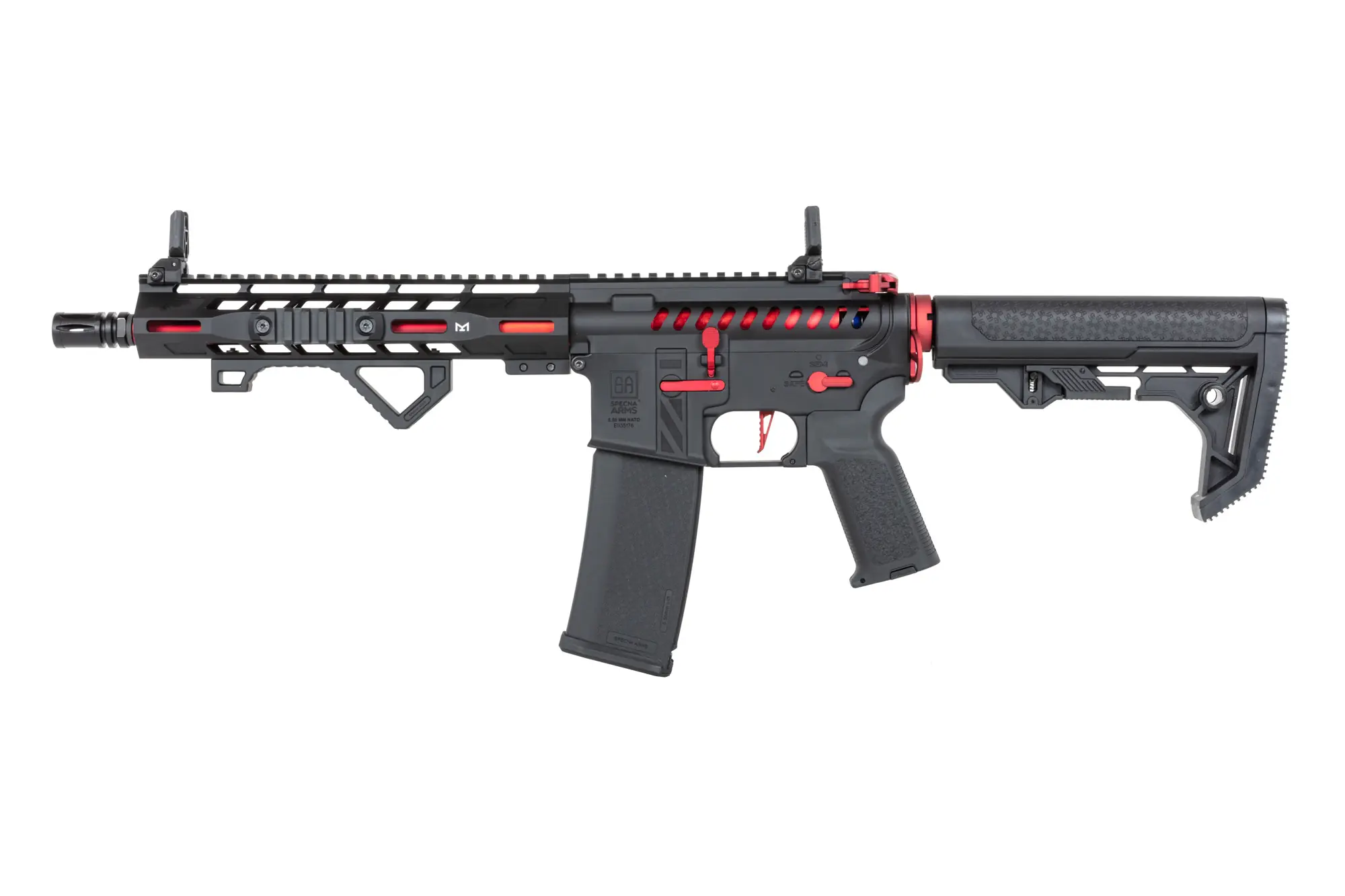 Karabinek ASG Specna Arms SA-E39-L EDGE™ Light Ops Stock HAL ETU™ Czerwony OD-G-SPE-01-041655-00 asgbox.pl Karabinek ASG Specna Arms SA-E39-L EDGE™ Light Ops Stock HAL ETU™ Czerwony - obrazek 2