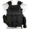 Kamizelka Plate Carrier Emerson Gear 6094A Style z zestawem ładownic Czarny OD-G-EME-18-041217-00 asgbox.pl