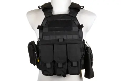 Kamizelka Plate Carrier Emerson Gear 6094A Style z zestawem ładownic Czarny - obrazek 2