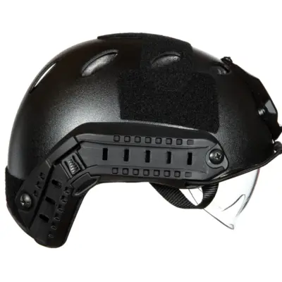 asgbox.pl - Replika Hełmu X-Shield PJ z goglami - Czarny