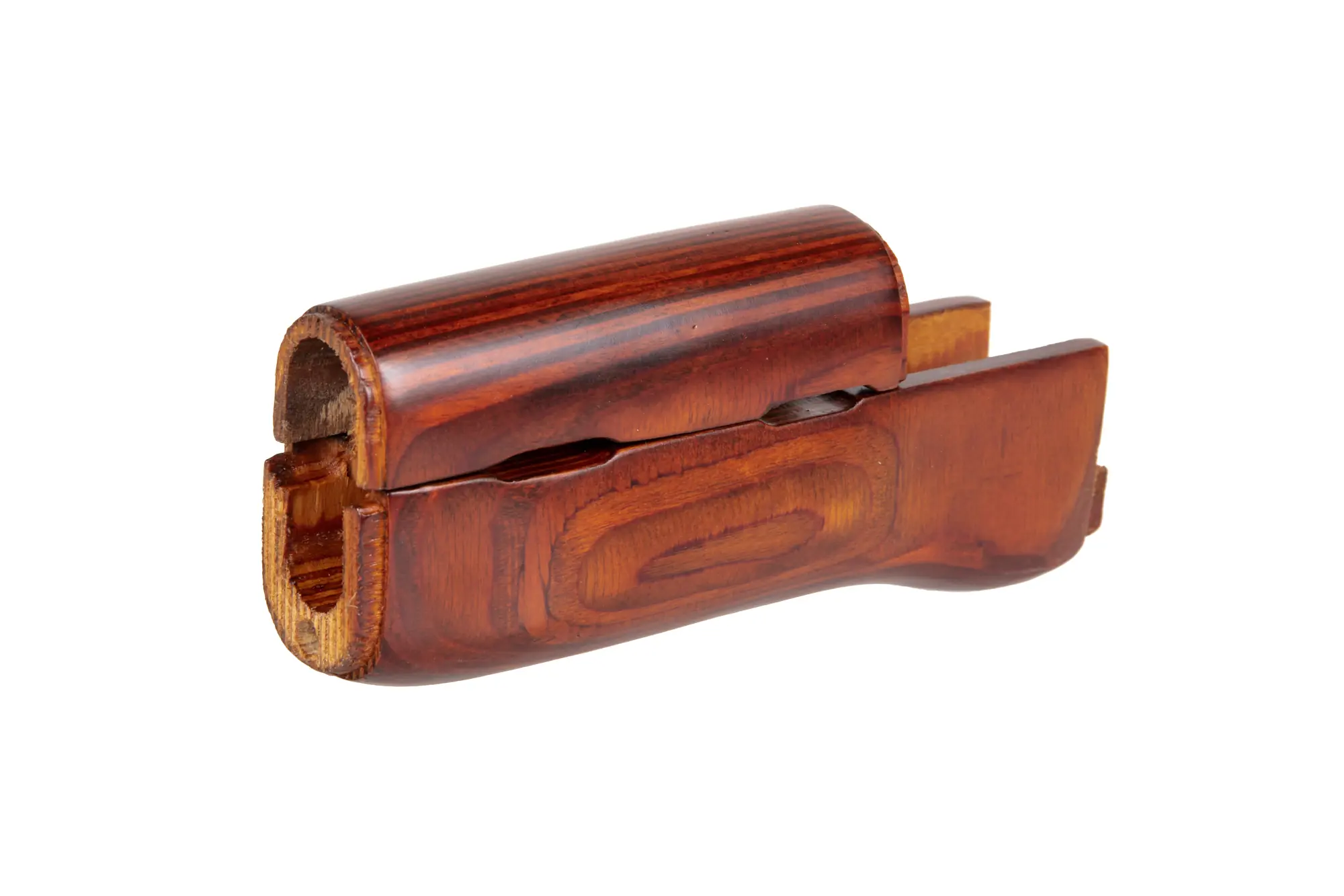 Zestaw Łoże + Nakładka rury gazowej do Serii J - Drewno SPE-09-037519-00 asgbox.pl asgbox.pl - Zestaw Łoże + Nakładka rury gazowej do Serii J - Drewno