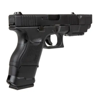 asgbox.pl - Replika pistoletu 724C Advanced Full Auto (Green Gas) - Czarna