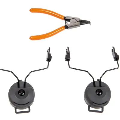 asgbox.pl - Adapter słuchawek typu MSA Sordin na szyny typu ARC OPS-CORE - Szary