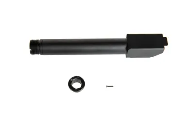 asgbox.pl - Lufa zewnętrzna "2 Way Fixed" Non-Recoiling do replik Umarex Glock 17 - Czarny