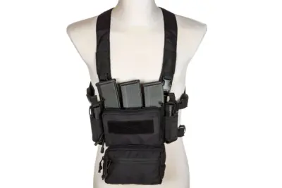 Kamizelka Taktyczna All-Purpose Chest Rig Wenator+ - Czarna - obrazek 3
