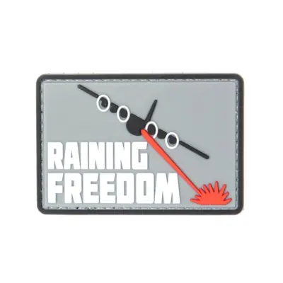 asgbox.pl - Naszywka 3D - Raining Freedom