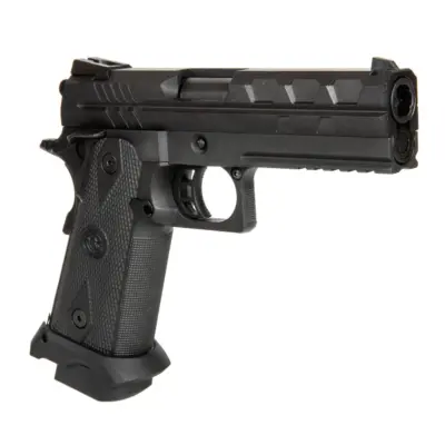 asgbox.pl - Replika pistoletu TARTARUS MK I 4.3" Green Gas - Czarny