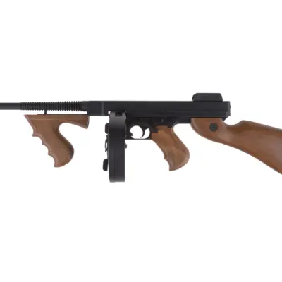 Pistolet maszynowy ASG CYMA CM.051 Tommy Gun (OUTLET) OUT-72-033576-00 asgbox.pl Pistolet maszynowy ASG CYMA CM.051 Tommy Gun (OUTLET) OUT-72-033576-00 asgbox.pl