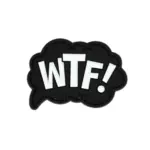 asgbox.pl - Naszywka PVC - WTF !
