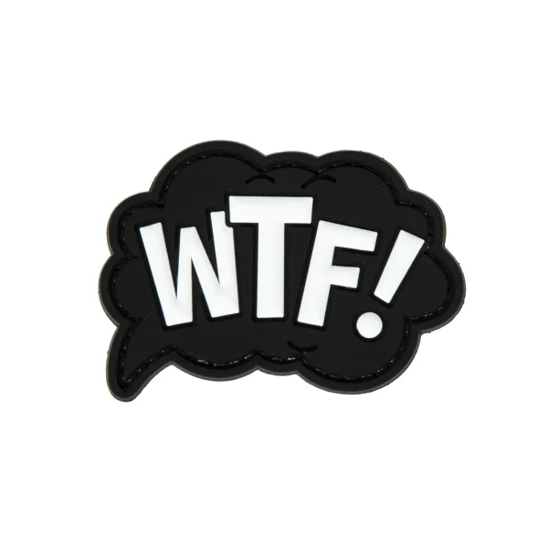 asgbox.pl - Naszywka PVC - WTF !