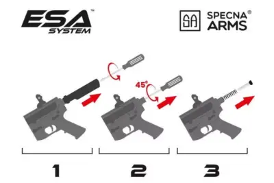 asgbox.pl - Karabinek ASG Specna Arms RRA SA-E03 EDGE™ HAL2 ™ Half-Tan