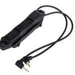 asgbox.pl - Podwójny włącznik łącznik żelowy (2.5mm) Czarny
