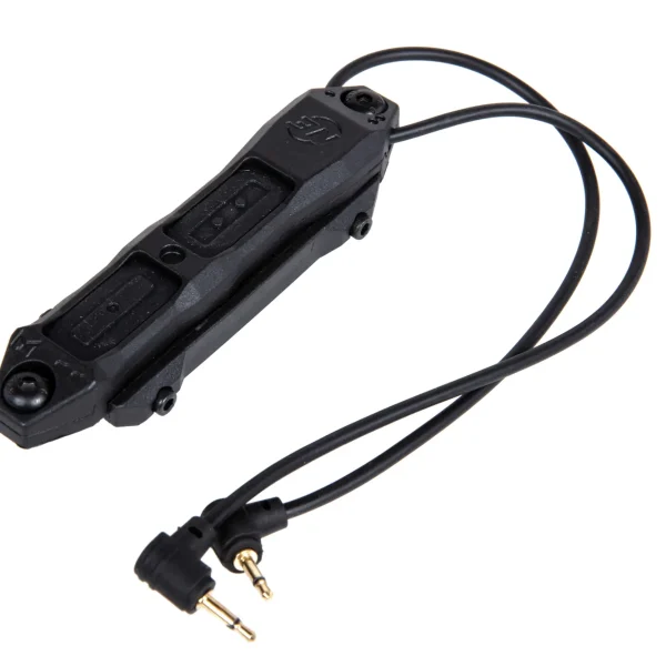 asgbox.pl - Podwójny włącznik łącznik żelowy (2.5mm) Czarny