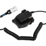 asgbox.pl - PTT typu Peltor do radia typu PRC 152/ 148 (Kabel sprężynowy)