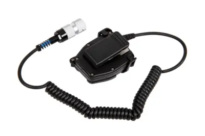 asgbox.pl - PTT typu Peltor do radia typu PRC 152/ 148 (Kabel sprężynowy)