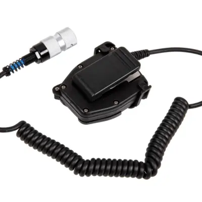 asgbox.pl - PTT typu Peltor do radia typu PRC 152/ 148 (Kabel sprężynowy)