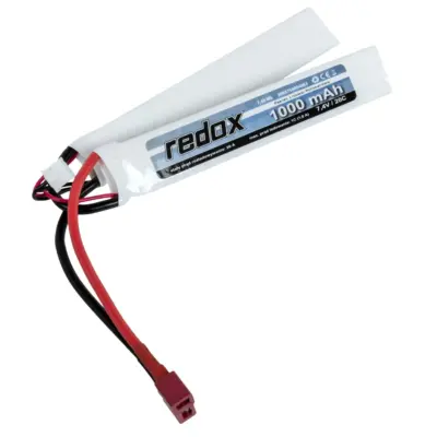 asgbox.pl - Akumulator LiPo Redox 1000 mAh 7.4 V 20C (1+1) Dean