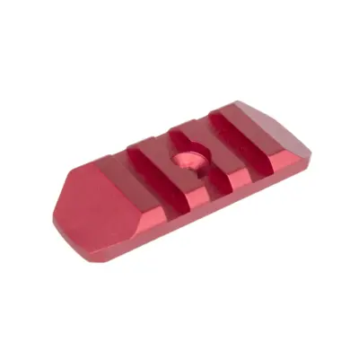 asgbox.pl - Szyna RIS 3-slot na M-LOK Czerwona