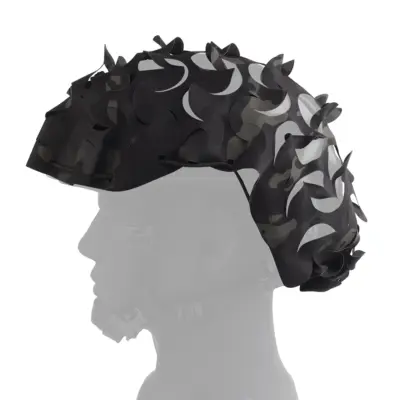 asgbox.pl - Uniwersalne maskowanie na hełm Wosport Laser Cut Cover MC Black