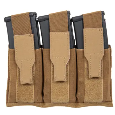 asgbox.pl - Potrójna ładownica magazynkowa z klapą Wosport Coyote Brown