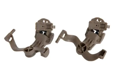 asgbox.pl - Adapter słuchawek typu Comtac Woport na szyny typu ARC (Typ AMP) Gen 5 Tan