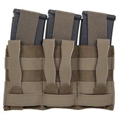 asgbox.pl - Potrójna ładownica magazynkowa z klapą Wosport Ranger Green