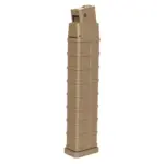asgbox.pl - Magazynek hi-cap 260 kulek do replik pistoletu maszynowego Mod.D - tan