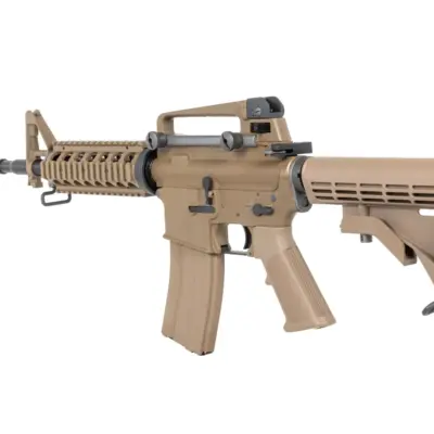 asgbox.pl - Karabinek ASG WE M4 RIS R-M001 GBBR Gen. 3 Tan