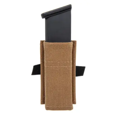 asgbox.pl - Kątowa ładownica na magazynek pistoletowy Wosport Coyote Brown