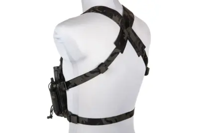 asgbox.pl - Kamizelka typu Chest Rig Ape Force Gear D3CRM MC Black