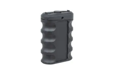 asgbox.pl - Kątowy chwyt przedni JJ Airsoft JA-1393 na szynę M-LOK/Keymod (aluminium) Czarny