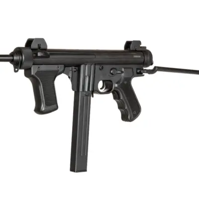 asgbox.pl - Replika Pistoletu maszynowego M12S - Czarna