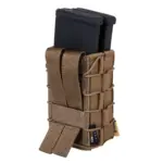 asgbox.pl - M-Tac Podwójna otwarta ładownica na magazynki AK/AR Laser Cut Coyote Brown