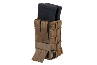 asgbox.pl - M-Tac Podwójna otwarta ładownica na magazynki AK/AR Laser Cut Coyote Brown