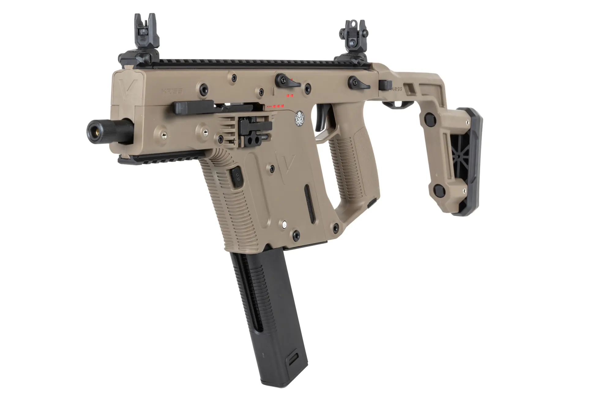 Pistolet maszynowy ASG Krytac Kriss Vector GBB FDE OD-G-KRT-02-046507-00 asgbox.pl asgbox.pl - Pistolet maszynowy ASG Krytac Kriss Vector GBB FDE