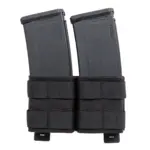 asgbox.pl - Podwójna ładownica otwarta na magazynki 5.56 mm Wosport Czarna