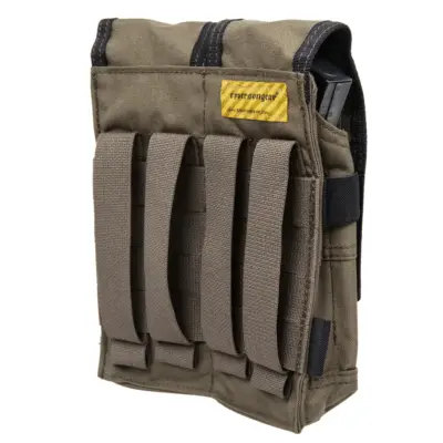 asgbox.pl - Podwójna zamykana ładownica na magazynki 7.62 mm Emerson Gear Ranger Green