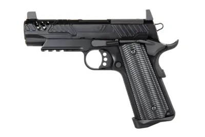 Pistolet ASG PTS ZEV ED-Brown 1911 (Standard Version) Czarny - obrazek 2