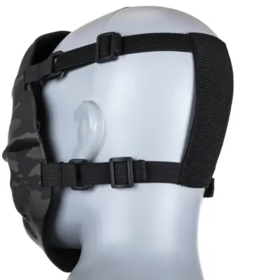asgbox.pl - Maska Wosport Tactical Mask MC Black