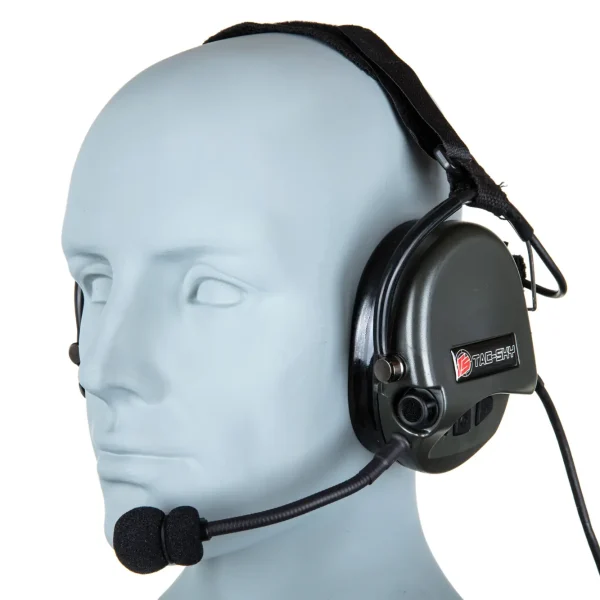 asgbox.pl - Zestaw słuchawkowy Tac-Sky WYS0042 Neckband Headset Foliage Green