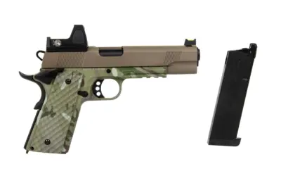 asgbox.pl - Replika pistoletu Raven MEU Railed BDS (GG) - Camo/Tan