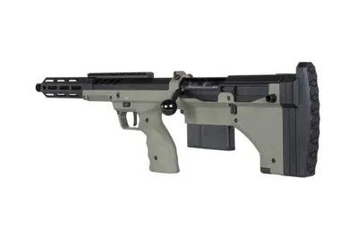 asgbox.pl - Replika karabinu snajperskiego Desert Tech SRS-A2/M2 Covert 16” (leworęczna) Oliwkowa
