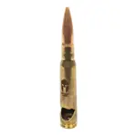 asgbox.pl - Otwieracz do butelek Lucky Shot .50 Cal BMG Molon Labe Złoty