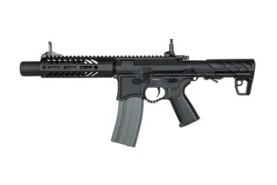 asgbox.pl - Replika karabinka SBR8 Seekins Precision 7" z tłumikiem - Czarny