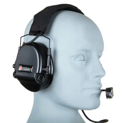 asgbox.pl - Zestaw słuchawkowy Tac-Sky WYS0039 Noise Reduction Headset Czarny