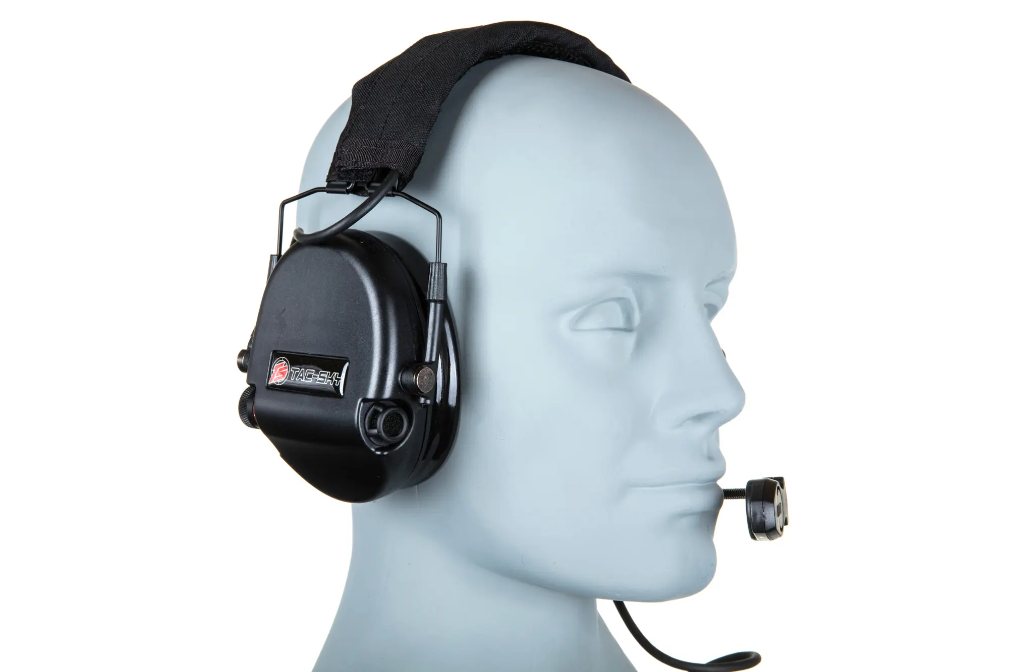 Zestaw słuchawkowy Tac-Sky WYS0039 Noise Reduction Headset Czarny TAC-31-043723-00 asgbox.pl asgbox.pl - Zestaw słuchawkowy Tac-Sky WYS0039 Noise Reduction Headset Czarny