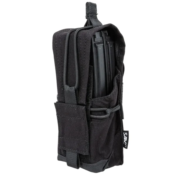 asgbox.pl - Podwójna uniwersalna ładownica na magazynki Specna Arms Tactical Czarny