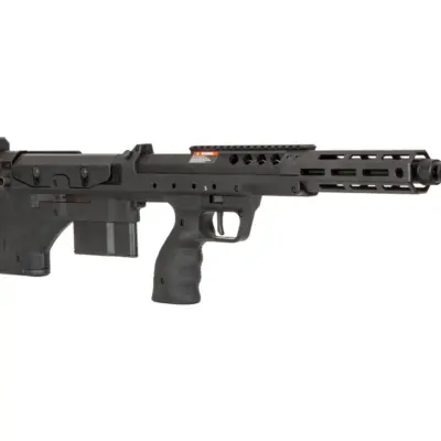 asgbox.pl - Replika karabinu snajperskiego Desert Tech SRS-A2/M2 Covert 16” (leworęczna) - czarna