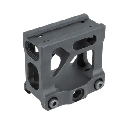 asgbox.pl - Montaż na szynę RIS JJ Airsoft pod kolimator typu T1 Czarny