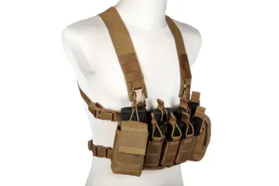 asgbox.pl - Taktyczny Chest Rig typu D3CRX - Coyote Brown